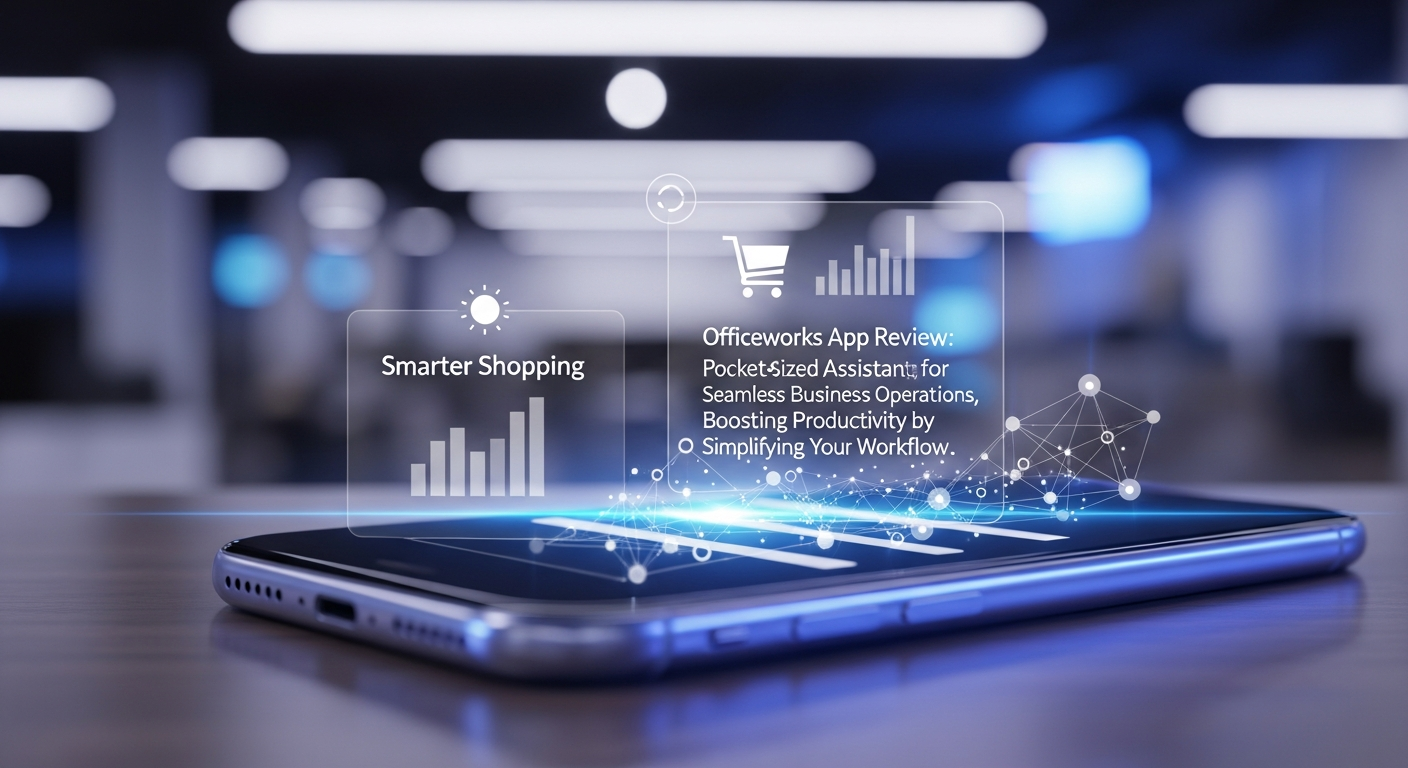 Simplifiez vos courses chez Officeworks : L'application mobile essentielle pour étudiants, professionnels et entreprises
